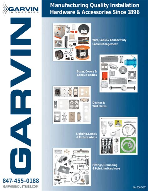 garvin metal boxes|garvin industries catalog.